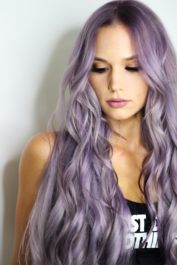 Graue Haare Hyaluron Glossing